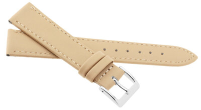 Lederband JVD R18217, 32mm, Beige