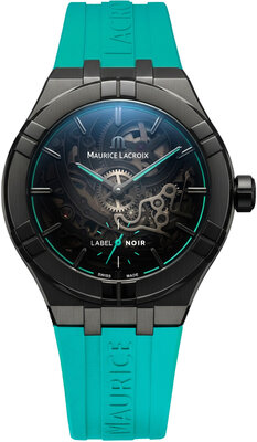 Maurice Lacroix Aikon Automatic Skeleton AI6028-DLB0B-030-H Label Noir Limited Edition 100pcs (+ Ersatzband)