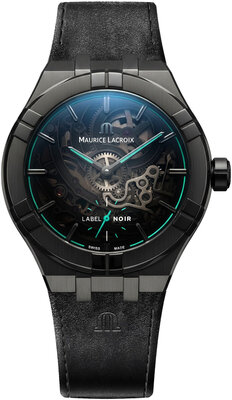 Maurice Lacroix Aikon Automatic Skeleton AI6028-DLB0B-030-H Label Noir Limited Edition 100pcs (+ Ersatzband)
