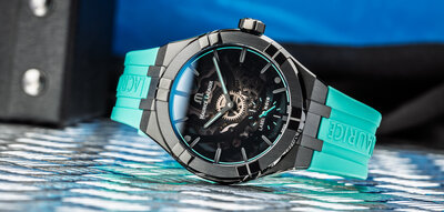 Maurice Lacroix Aikon Automatic Skeleton AI6028-DLB0B-030-H Label Noir Limited Edition 100pcs (+ Ersatzband)