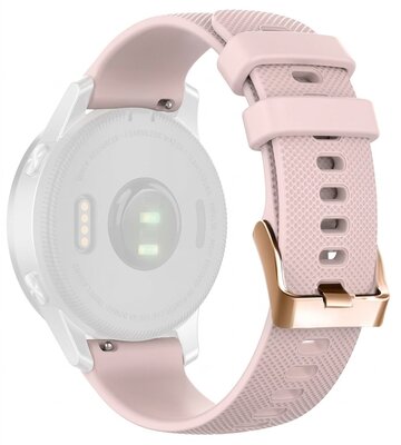 Silikonband Ricardo 18mm (pro Garmin Venu 2S/3S, Vívoactive 4S, Forerunner 265S, Venu 4 (41mm) aj.), Rosa V2, Quick Release