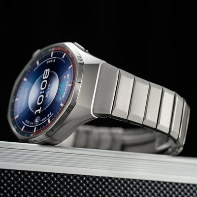 Titan-Uhrenarmband Ricardo Crévacol (für Huawei Watch GT 6 Pro), QuickFit, Silver