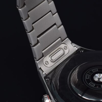 Titanarmband Ricardo Crévacol (für Huawei Watch GT 6 Pro), QuickFit, Black