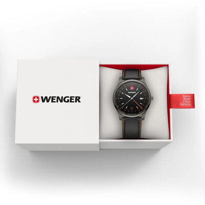 Wenger City GMT Quartz 01.1442.106