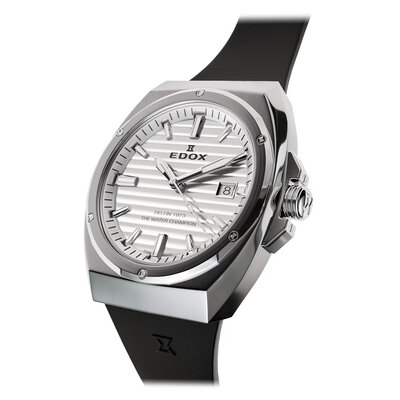 Edox Delfin 1973 Date Quartz 53032-3CA-AIN