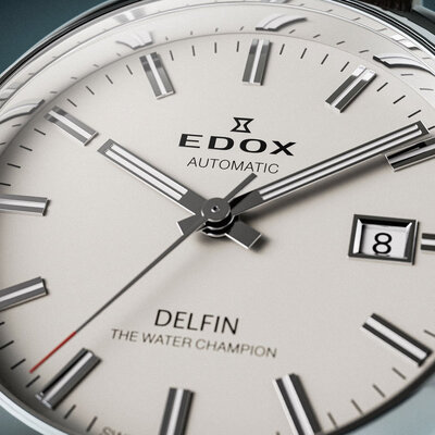 Edox Delfin The Original 1961 Automatic 80143-3m-ain Delfin re-edition 65th Anniversary Limited Edition 265pcs (+ Ersatzband)