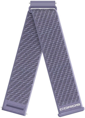 Nylon-Riemen Coros (pro Apex 4 46mm, Nomad), lila, Quick Release