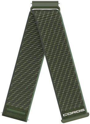 Nylon-Riemen Coros (pro Apex 4 46mm, Nomad), Grün, Quick Release