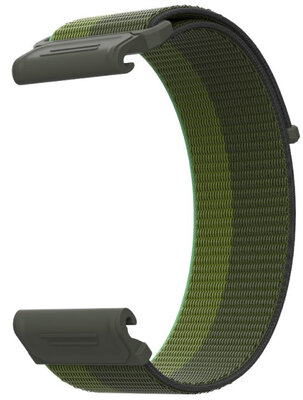 Nylon-Uhrenarmband Coros (für Vertix 2), grün, QuickFit