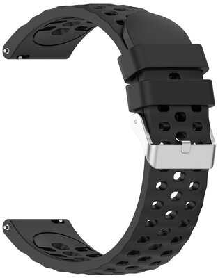 Silikonband Amazfit 20 mm (pro Active 3 Premium), Black