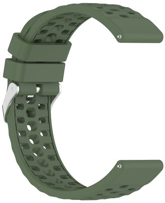 Silikonband Amazfit 20 mm (pro Active 3 Premium), Dark Green