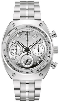 Bulova Archive Series "Shelby" Racer Chronograph Quartz 96K118 Limited Edition 9999pcs (+ Ersatzband)