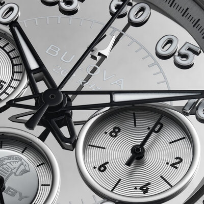 Bulova Archive Series "Shelby" Racer Chronograph Quartz 96K118 Limited Edition 9999pcs (+ Ersatzband)