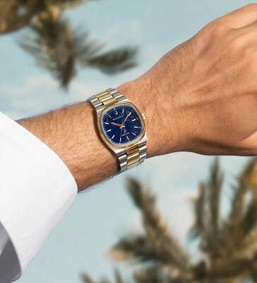 Bulova Precisionist Super Seville Sodalite Quartz 98A337