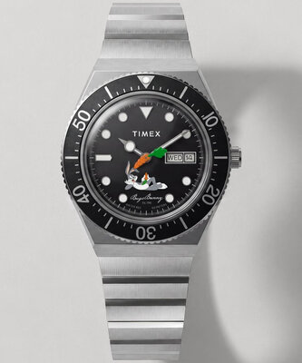 Timex Q Timex Reissue M79 x Looney Tunes Bugs Bunny Automatic TW2Y99200QY