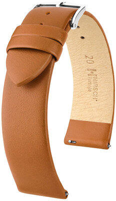 Lederband Hirsch Toronto 03702170-1, Braun, Kalb