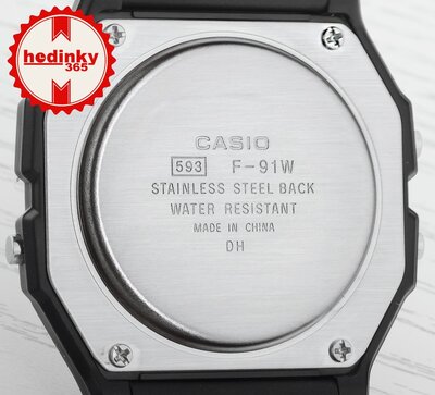 Casio Vintage F-91W-1YEG