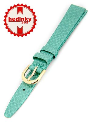 Kunstleder-Uhrenarmband Mavex R1-GR4, grün