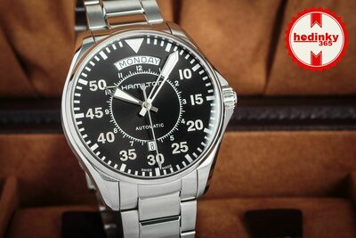 Hamilton Khaki Pilot Day Date Automatic H64615135 (Interstellar)