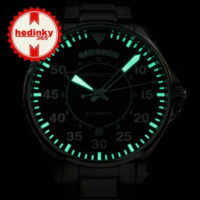 Hamilton Khaki Pilot Day Date Automatic H64615135 (Interstellar)