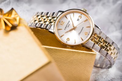 Certina DS Caimano Lady Quartz Precidrive Titanium C035.210.55.037.02