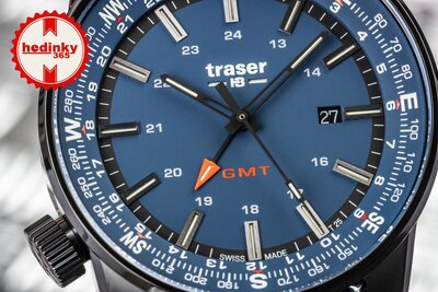 Traser P68 Pathfinder GMT Blue