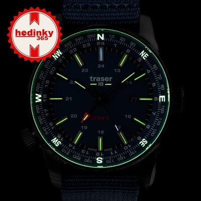 Traser P68 Pathfinder GMT Blue