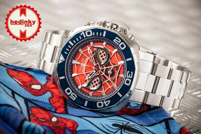Invicta Marvel Quartz 48mm 35096 Spider-Man Limited Edition 4000pcs