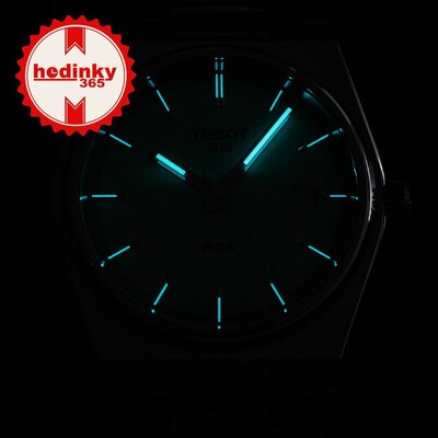 Tissot PRX Quartz T137.410.11.091.01 (in der Farbe Tiffany Blue)