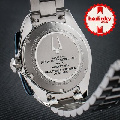 Bulova Lunar Pilot Quartz Chronograph 98K112 (+ Ersatzband)