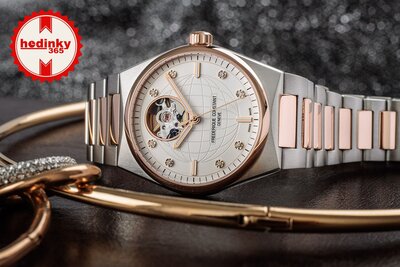 Frederique Constant Highlife Ladies Heart Beat Automatic FC-310VD2NH2B (+ Ersatz-Uhrenarmband)