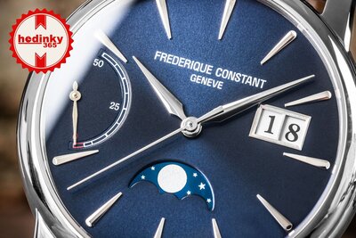 Frederique Constant Manufacture Power Reserve Big Date Automatic Moon Phase FC-735N3H6