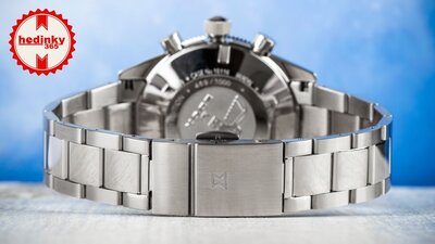 Edox SkyDiver Chronograph Quarz 10116-3-buidn Limited Edition 1000pcs ( + Ersatzarmband )