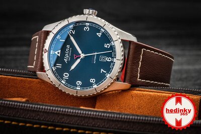 Alpina Startimer Pilot Automatic Petroleum AL-525NW4S26