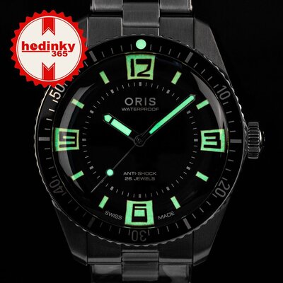 Oris Divers 60th Anniversary Edition Automatic 01 733 7772 4034-Set (+ Ersatzband)