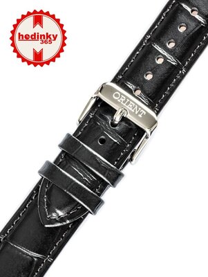 Lederband Orient UL020018J0 20mm (für das Modell RA-AP01), schwarz