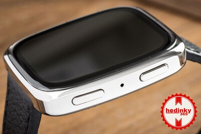 Amazfit Active 2 (Square) schwarzes Leder (+ Ersatzband)