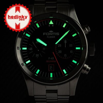 Fortis Flieger F-43 Bicompax Automatic Chronograph F4240004