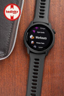 Coros Pace 4 Black / Silicone Band