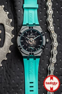 Maurice Lacroix Aikon Automatic Skeleton AI6028-DLB0B-030-H Label Noir Limited Edition 100pcs (+ Ersatzband)