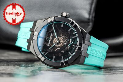 Maurice Lacroix Aikon Automatic Skeleton AI6028-DLB0B-030-H Label Noir Limited Edition 100pcs (+ Ersatzband)