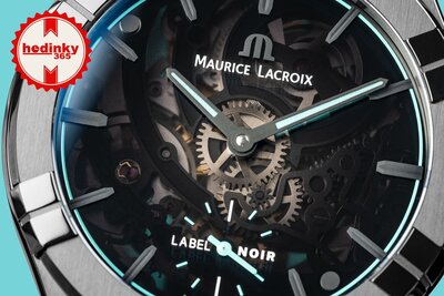 Maurice Lacroix Aikon Automatic Skeleton AI6028-DLB0B-030-H Label Noir Limited Edition 100pcs (+ Ersatzband)