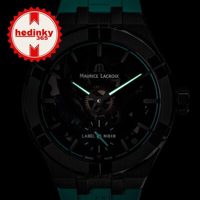 Maurice Lacroix Aikon Automatic Skeleton AI6028-DLB0B-030-H Label Noir Limited Edition 100pcs (+ Ersatzband)